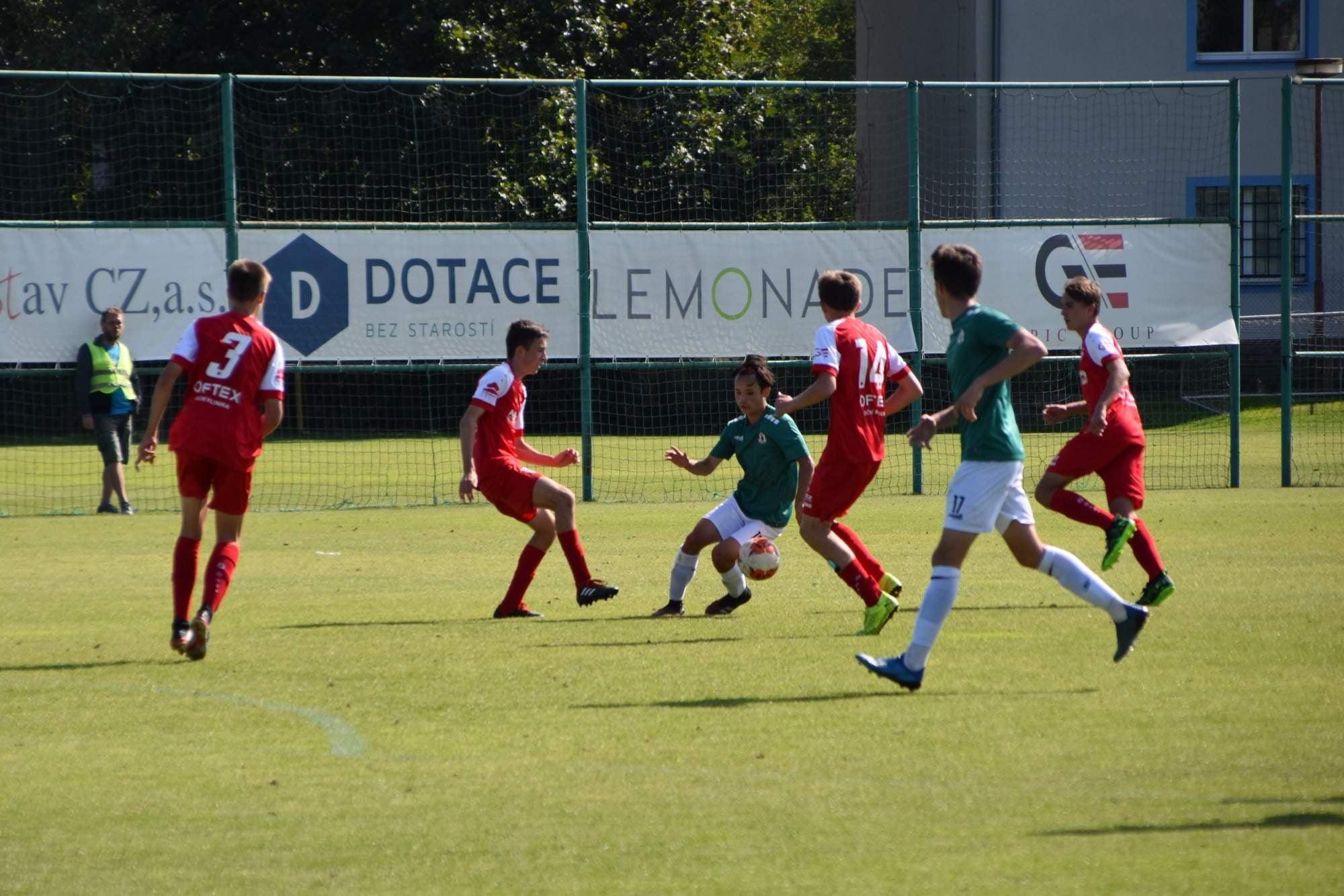 Statečné výkony našich dorostenců, body bohužel odjely do Jablonce