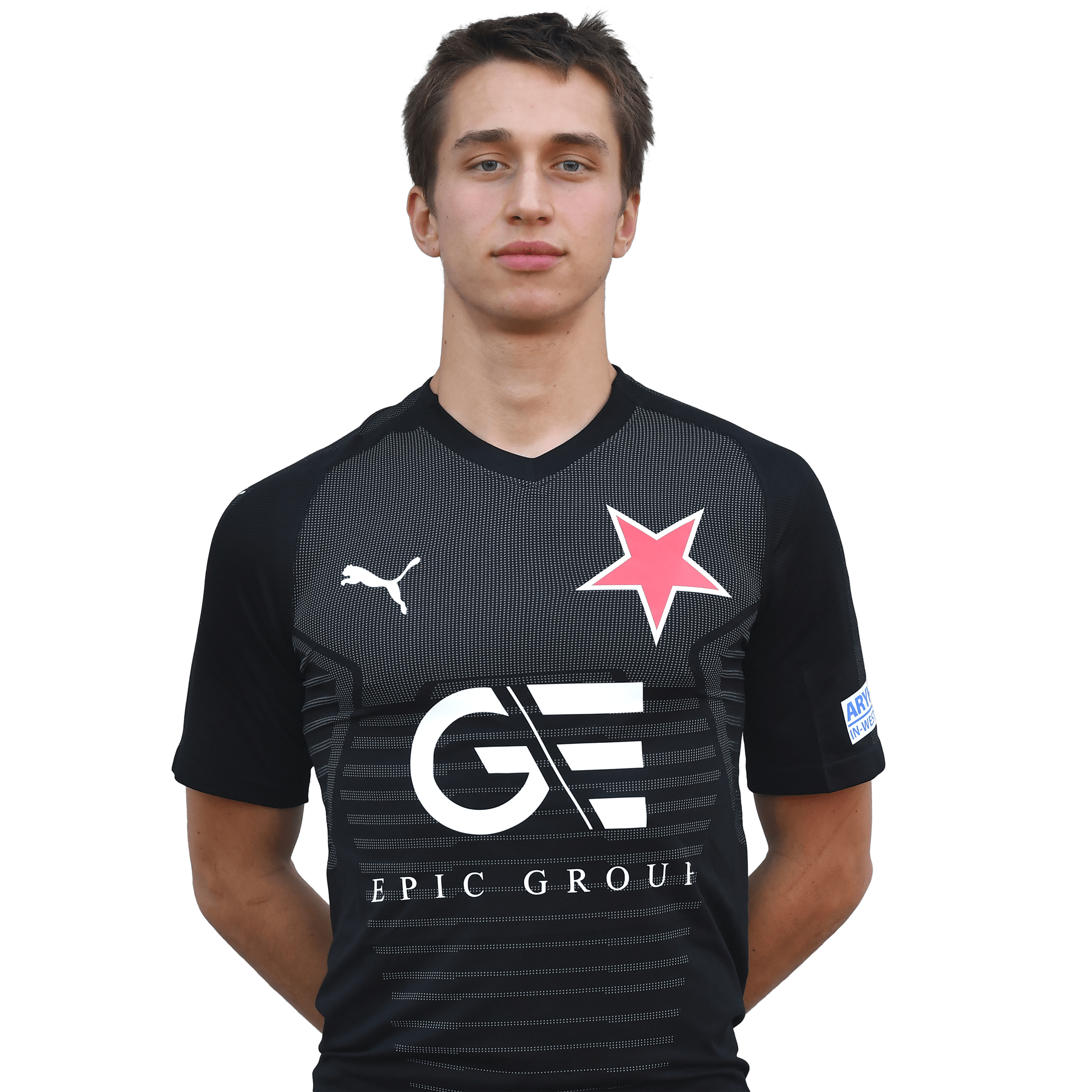 Útočník Jonáš Jirka — Muži B — FC Slavia HK