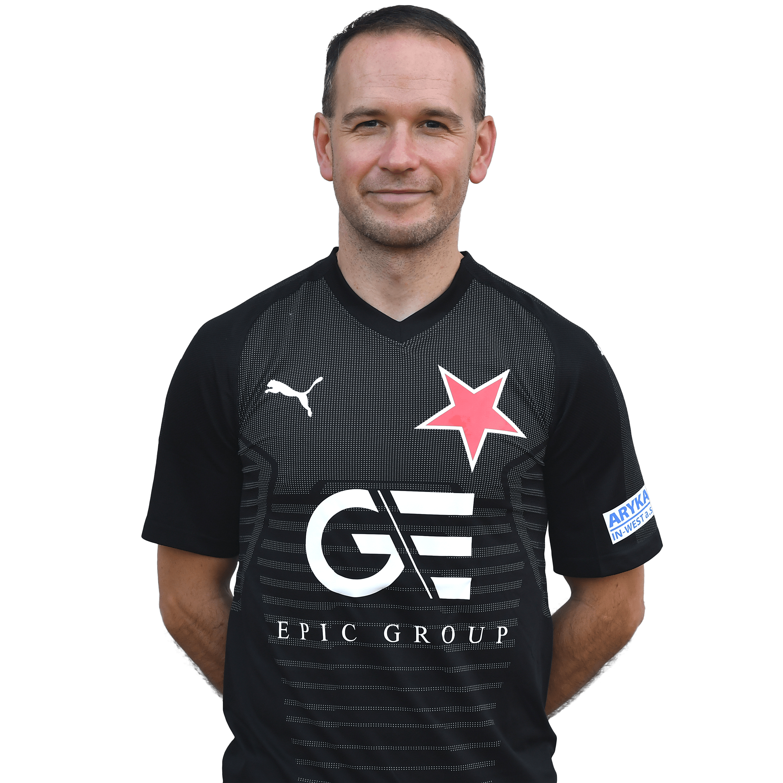 Útočník Marek Hutla — Muži B — FC Slavia HK