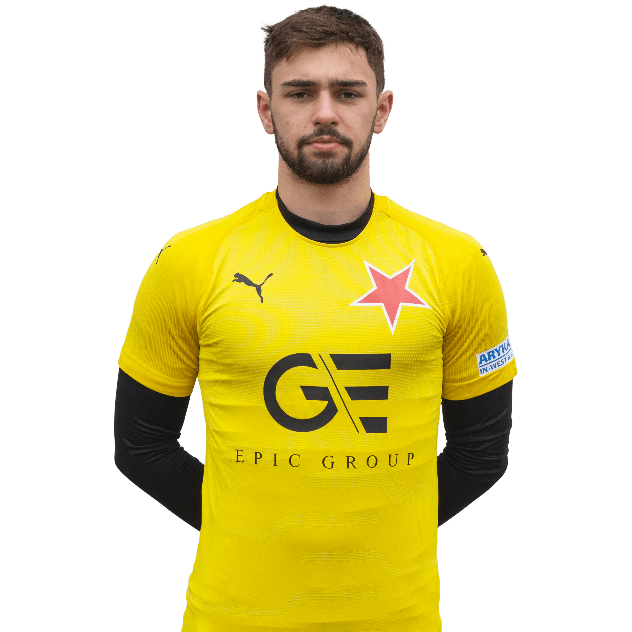 Brankář Ryan Lenihan — Muži B — FC Slavia HK