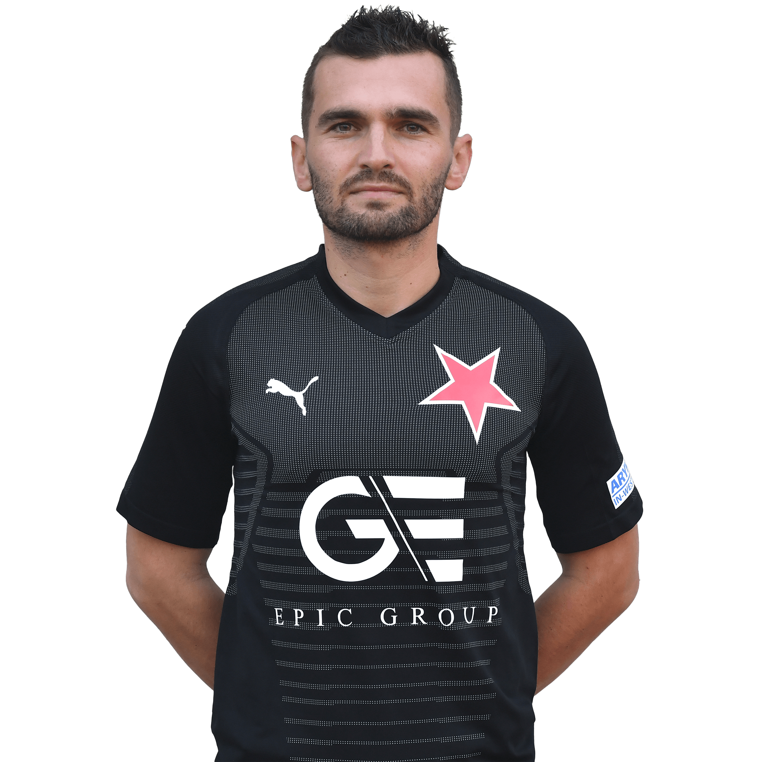 Záložník Tomáš Kašpar — Muži B — FC Slavia HK