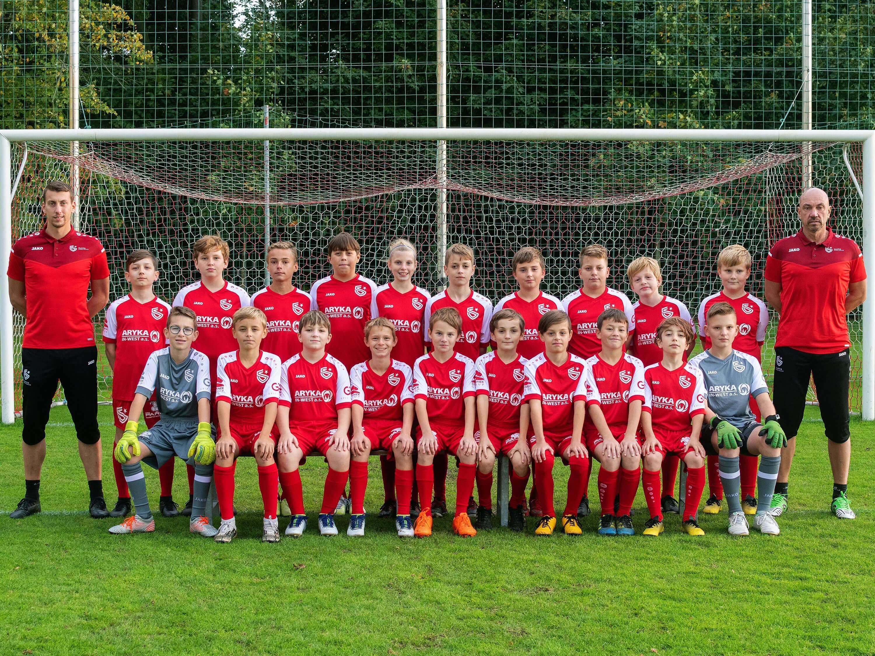 Sestava týmu U12 FC Slavia Hradec Králové