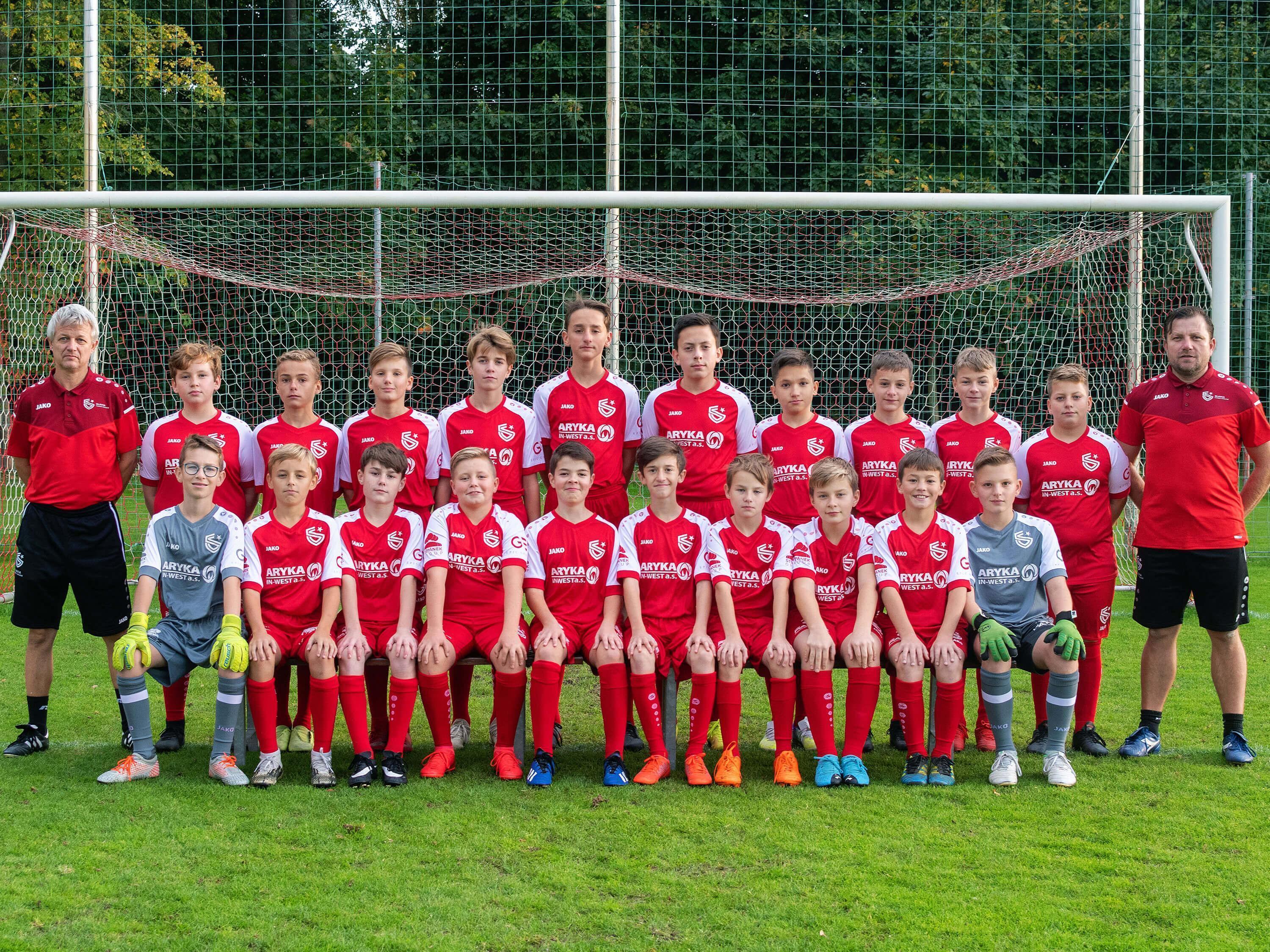 Sestava týmu U13 FC Slavia Hradec Králové