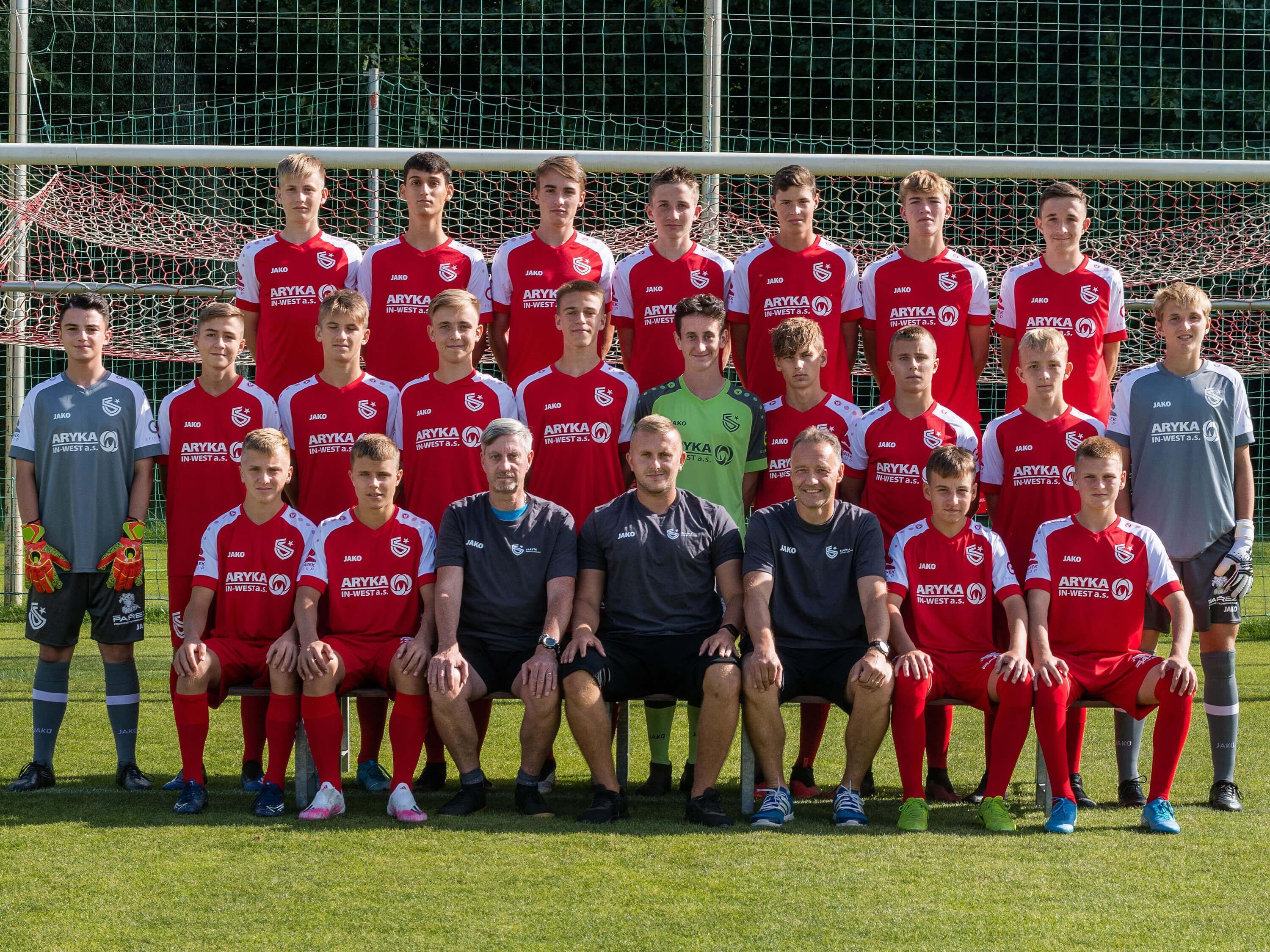 Sestava týmu U17 FC Slavia Hradec Králové